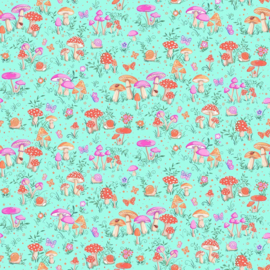 Fairy Dust Toadstool Turqoise - 051T