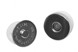 Magneetsluiting zilver 14 mm