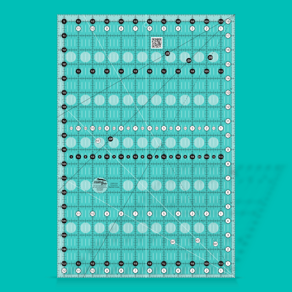 Creative Grids Quilt ruler 12½ x 18½ inch  - CGR1218