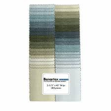 Jelly Roll Benartex  - Cotton Shot Green/Blue
