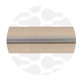 Zipper zoo - Rits light clay