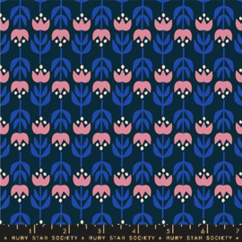 Ruby Star Woodland Park Teal Navy - RS1084/14