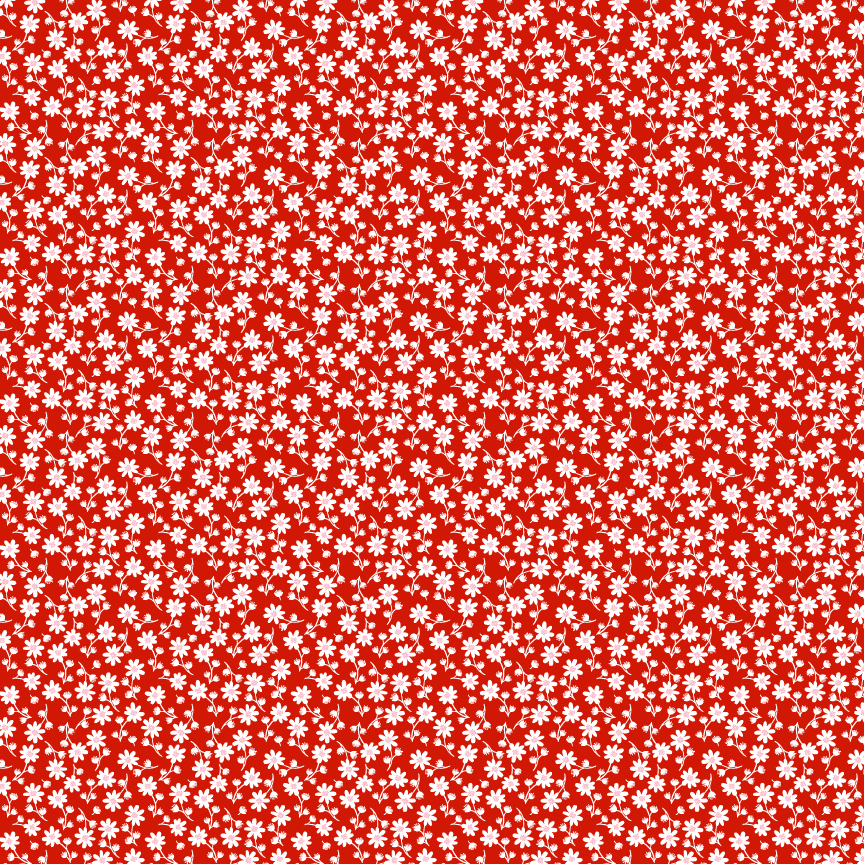 Elise Sweet Daisy Red - 25512