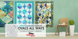 Creative Grids  Ovals All Ways Ruler  - CGRKAOVAL