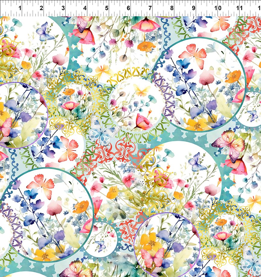 Butterfly Fantasy Collage Multi - 3BF1