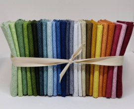 25 Fat Quarters - Whisper Weave