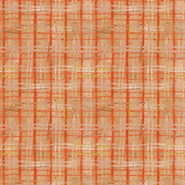 The Plaid One Porch Screen Plaid Sweet Melon - 54920D4