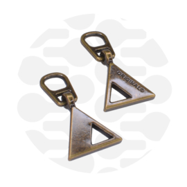 Zipper zoo -  Snap On Pull Triangle