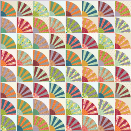 Quiltpatroon - 70 & Sunny / Sunny Rays (QSR patroon)