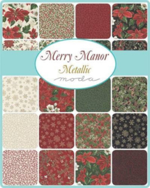 Jelly Roll Moda - Merry Manor Metallic