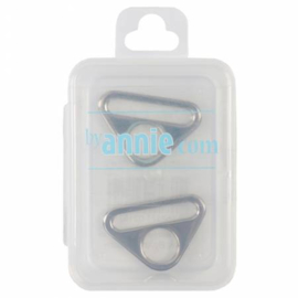 By Annie - Triangle ring 1  inch = 25 mm