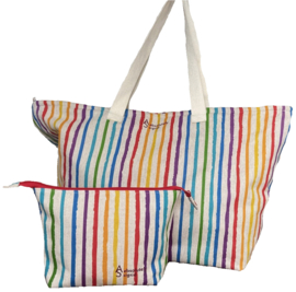 Eb en Vloed - Strandtas & etui