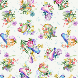 Serafina Songbirds White - 55266/1