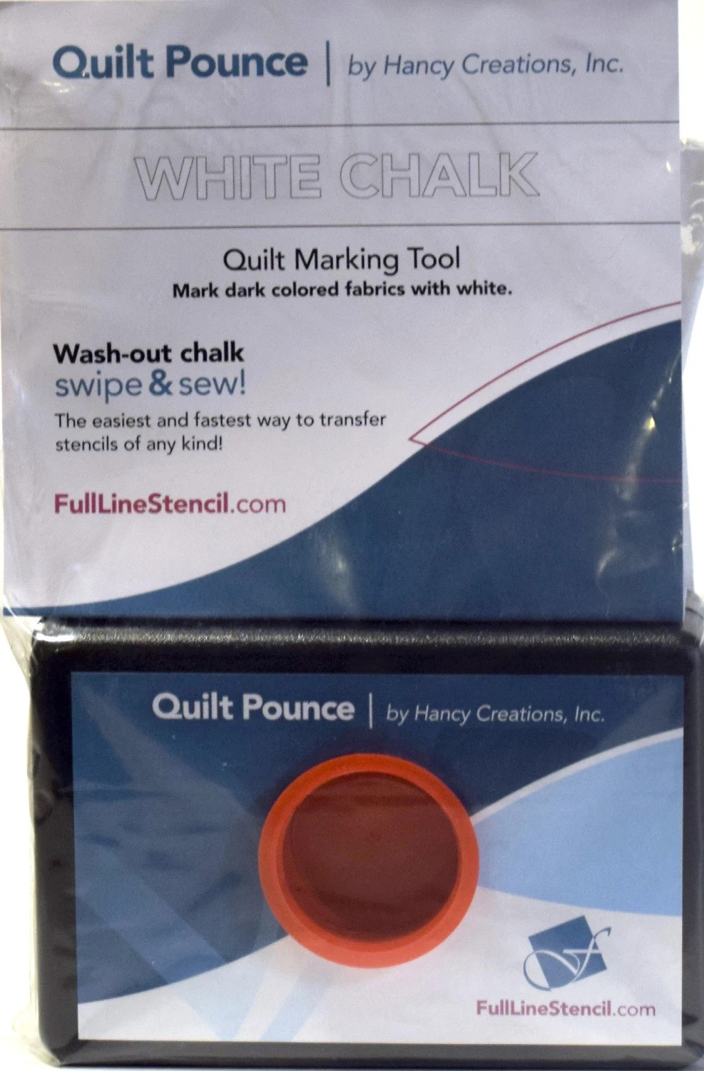 Quilt Pounce Pad - White