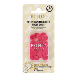Bohin Finger Snap Buttons - roze