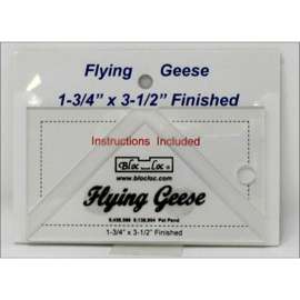 Bloc-Loc linialen - Flying Geese 1,75 x 3,5 inch