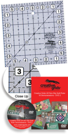 Creative Grids Quilt ruler Basic 6 x 6 inch  - CGRBR2