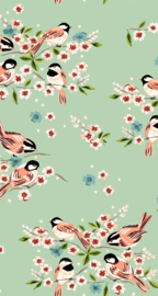 Orchard & Grove Birdies Mint - 53962/6