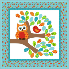Quiltpatroon - Hoot