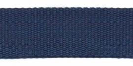 Tassenband 25 mm donkerblauw