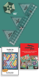 Creative Grids 60 gr Double-Strip Ruler  - CGRDBS60