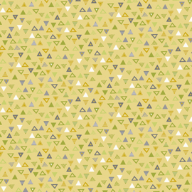 Baby Safari Triangles Yellow - 2444Y