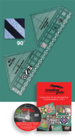 Creative Grids 90 gr Double-Strip Ruler  - CGRDBS90