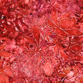 Quilting Treasures Floralessence Red - 28441RP