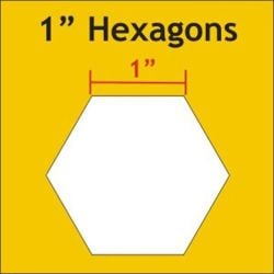 Hexagon 1 inch