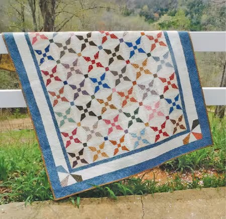 Quiltpatroon - Kitty Cornered Chain