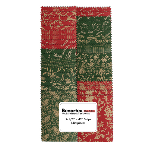 Jelly Roll Benartex -  Holiday Keepsakes
