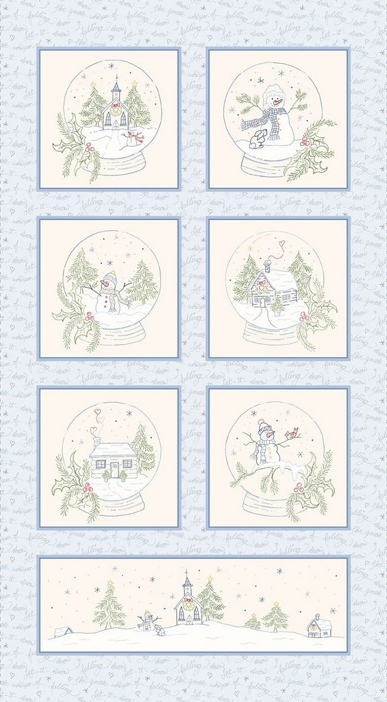 Snowman's Village - Panel