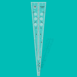 Creative Grids 10° Wedge Ruler  - CGRCP1