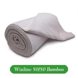 Winline 50% Bamboo - 50% katoen  tussenvulling / batting 243 cm breed
