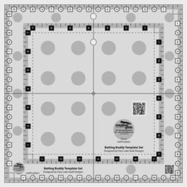 Creative Grids Batting Buddy Template Set