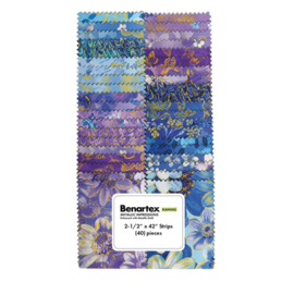 Jelly Roll Benartex -  Metallic Impressions