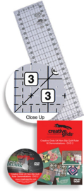 Creative Grids Quilt ruler Basic 6 x 24 inch  - CGRBR6