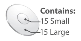 True Grips - Ruler Anti Slip Dots