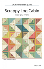 Quiltpatroon "Scrappy Log Cabin"