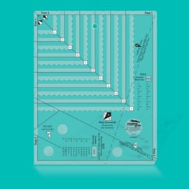 Creative Grids  Kitty Cornered Ruler   - CGRDH5