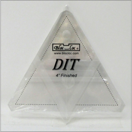 Bloc-Loc linialen - Diamond in a Triangle 4 x 4 inch