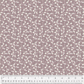 Blake Quatrefoil Ditsy Stems Mauve - 53666/1