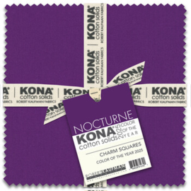 Charm Pack Robert Kaufman  - Kona Cotton Nocturne