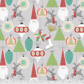 Fa La La Bells & Baubles - 015XGREY