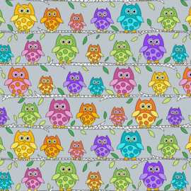 Hoot Hoot Owl Grey -  9761C