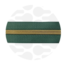 Zipper zoo - Rits Vintage Green