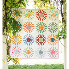 Quiltpatroon - 70 & Sunny / Sunny Rays (QSR patroon)