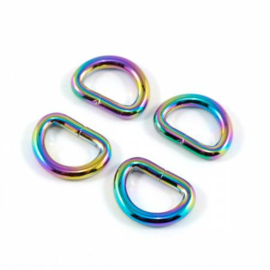 Emmaline Bags -  D-ring 1/2 inch Rainbow