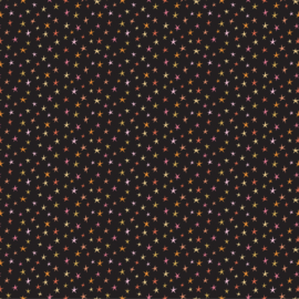 Kitty Loves Candy Sparkly Stars Black - 23918