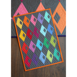 Mini Quiltpatroon - Diamond Detour